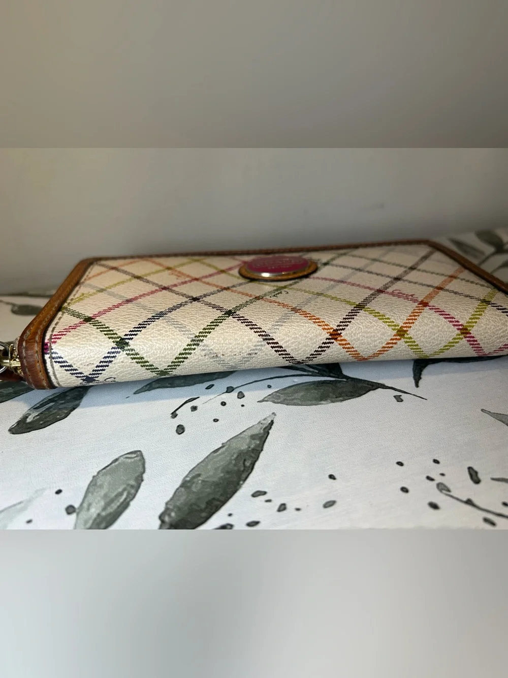 Vintage Coach Zip Wallet